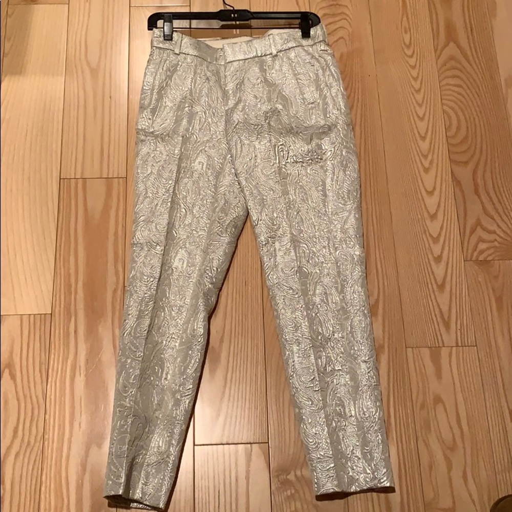 Silver Jcrew Pant